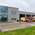 Image of Evesham Fire Station from outside