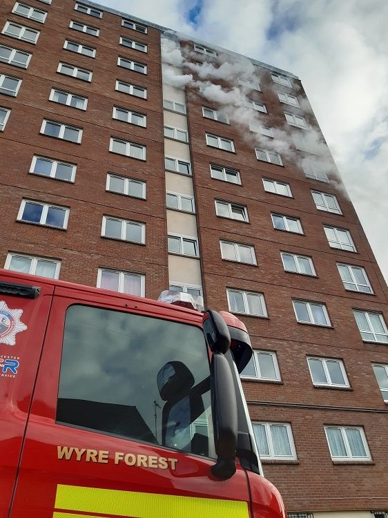 North District exercise ‘Highest Peak’ held at Coniston House, Kidderminster