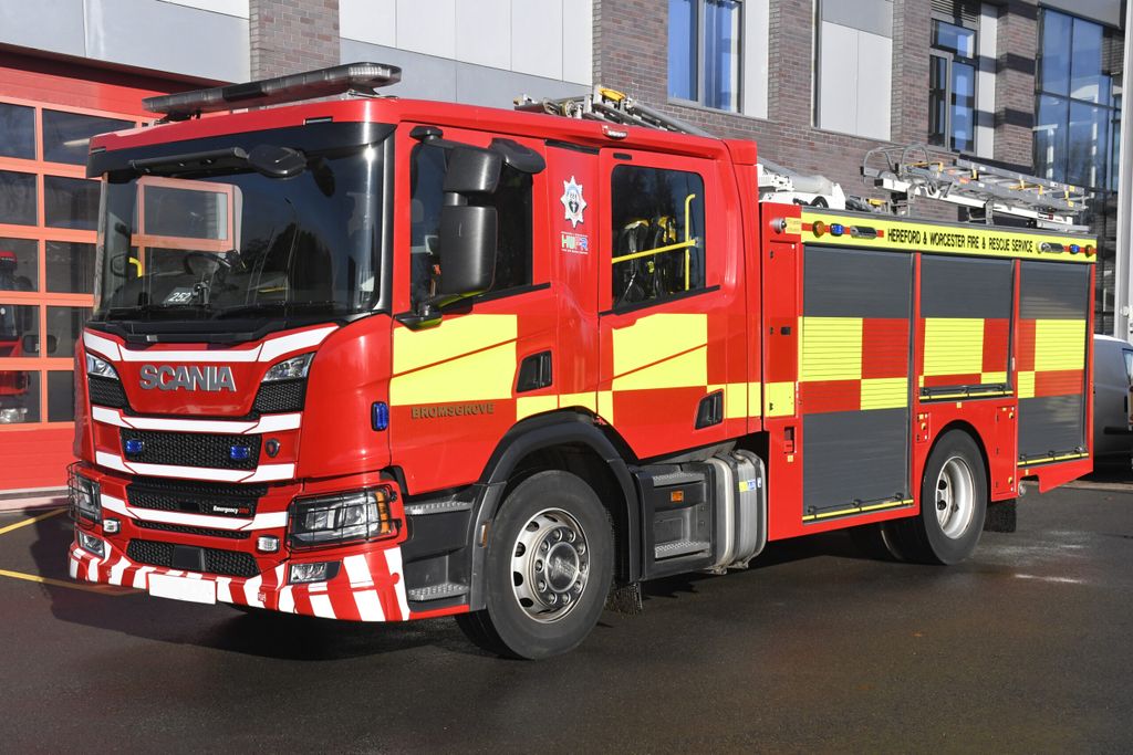 Scania fire truck.