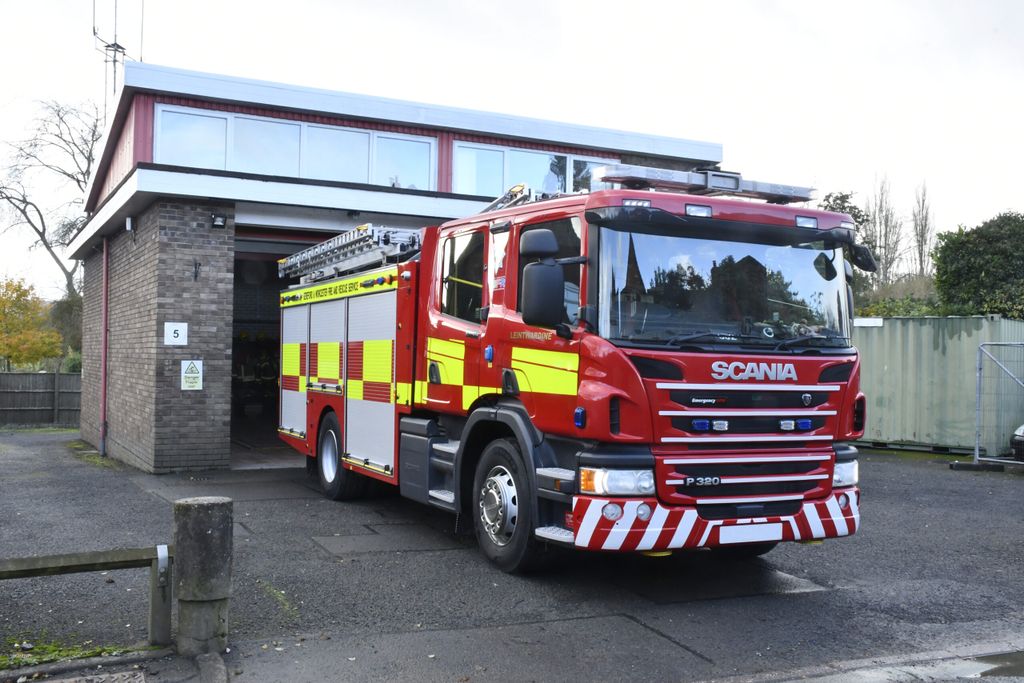 Scania fire engine.