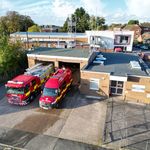 Ledbury Fire Station.