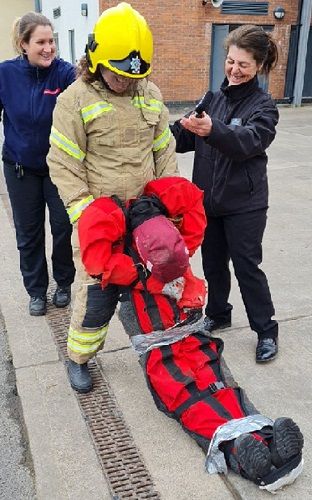 Firefighter taster sessions given radio spotlight