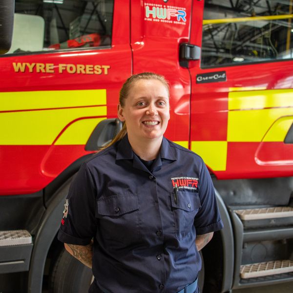 Katie, Firefighter