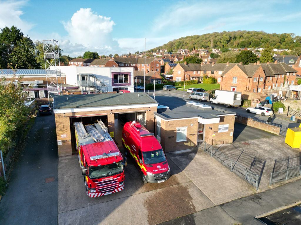 Ledbury Fire Station.