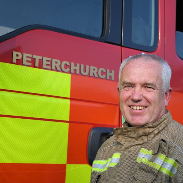 Firefighter Rob Garrard, Peterchurch