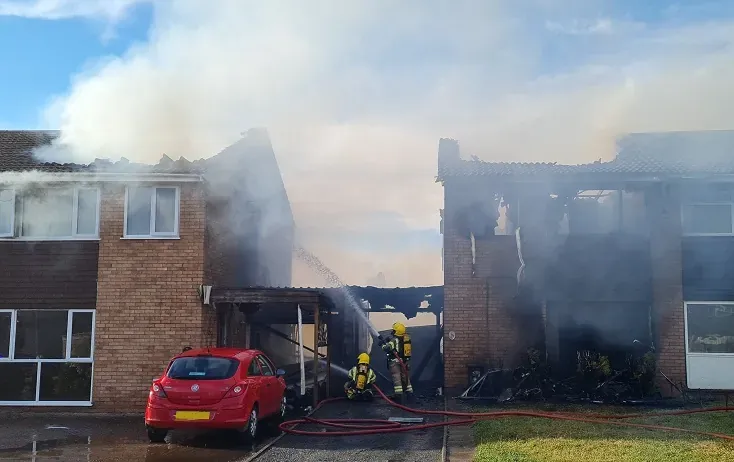 Crews fight significant house fire in Leominster