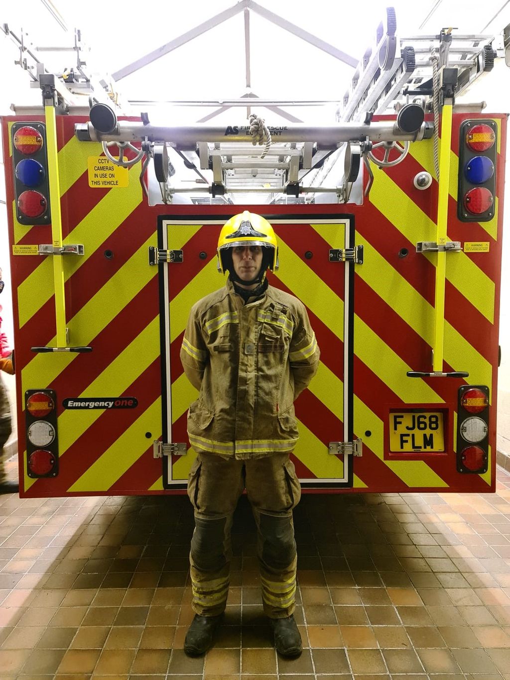 Becoming an on-call firefighter has made Chris feel a real part of his community