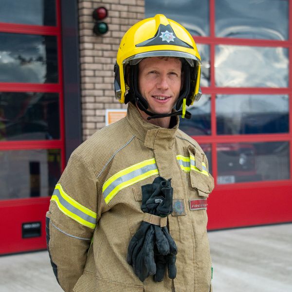 Firefighter Russell Godfrey, Wyre Forest