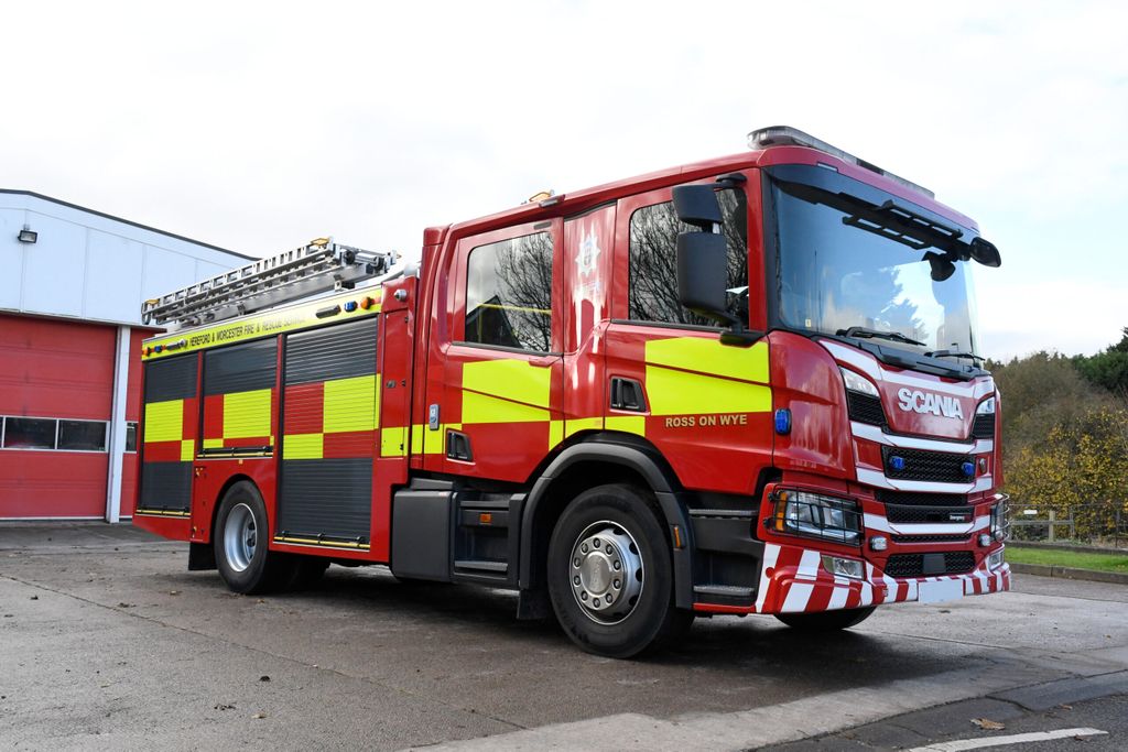 Scania fire engine.