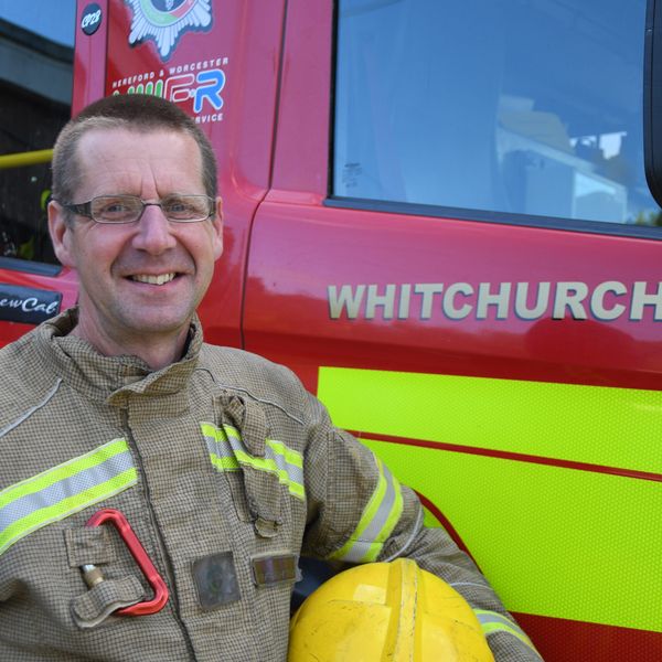 Firefighter Duncan Gilby, Whitchurch