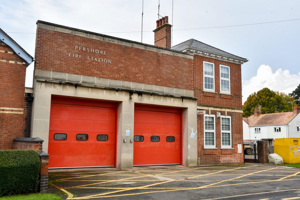 Pershore fire station.