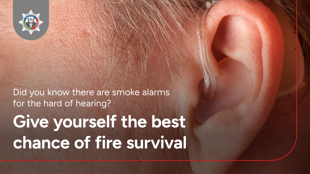 Smoke alarms to help deaf people and the hard of hearing