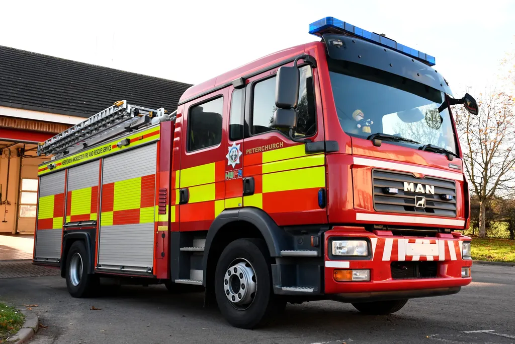 M A N Fire Engine.