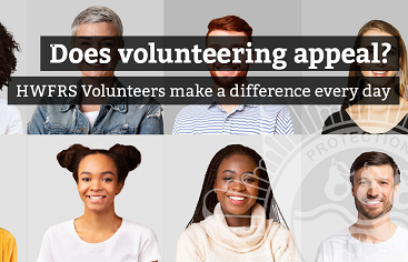 Make a New Year pledge to volunteer with the Fire and Rescue Service and make a difference in your community