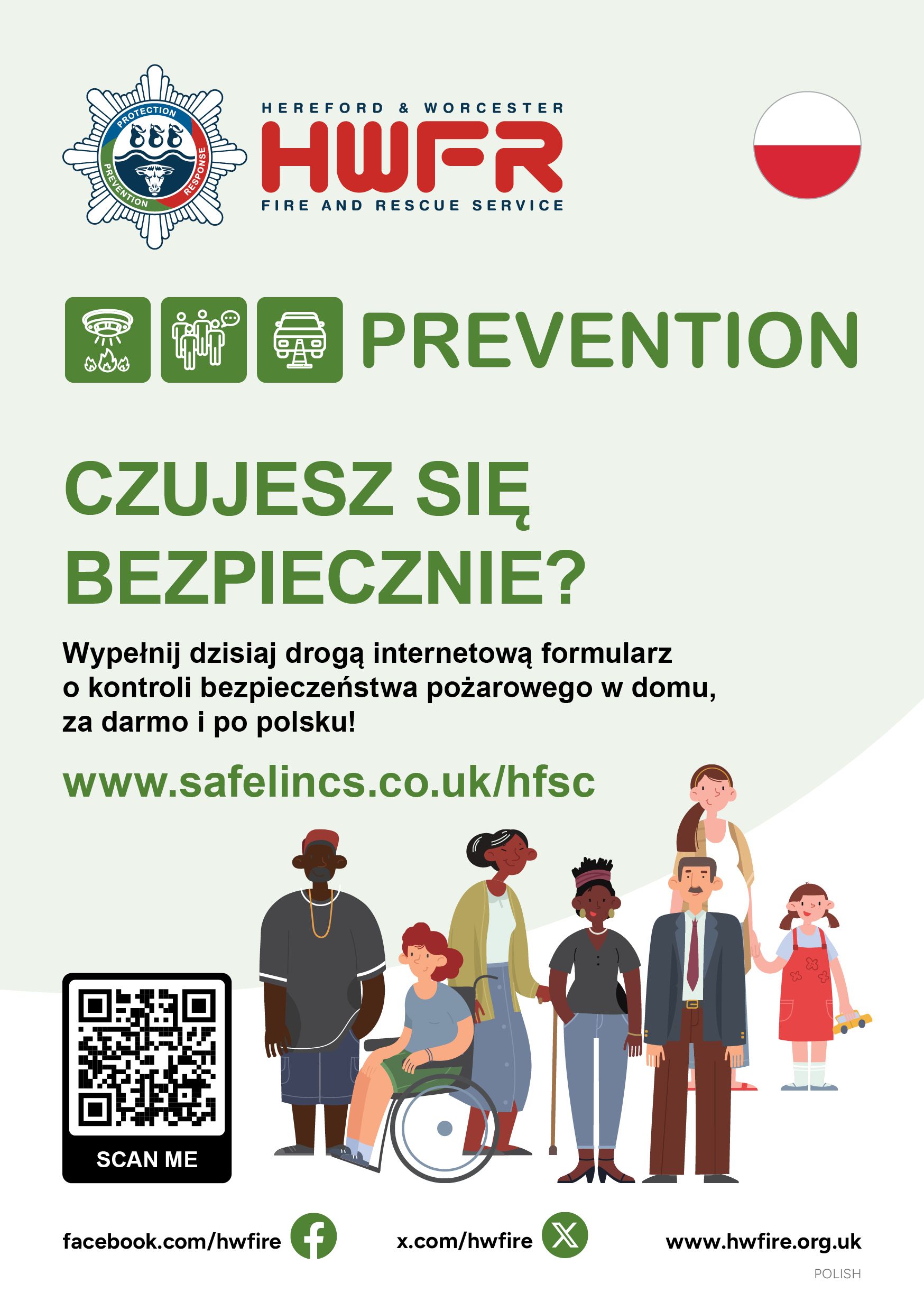 Polish version of the 'How safe are you leaflet' - click to open it as a pdf