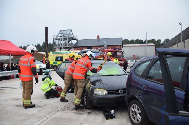 Kidderminster pupils get  a realistic insight into staying safe on our roads in hard-hitting “Dying to Drive” workshop.