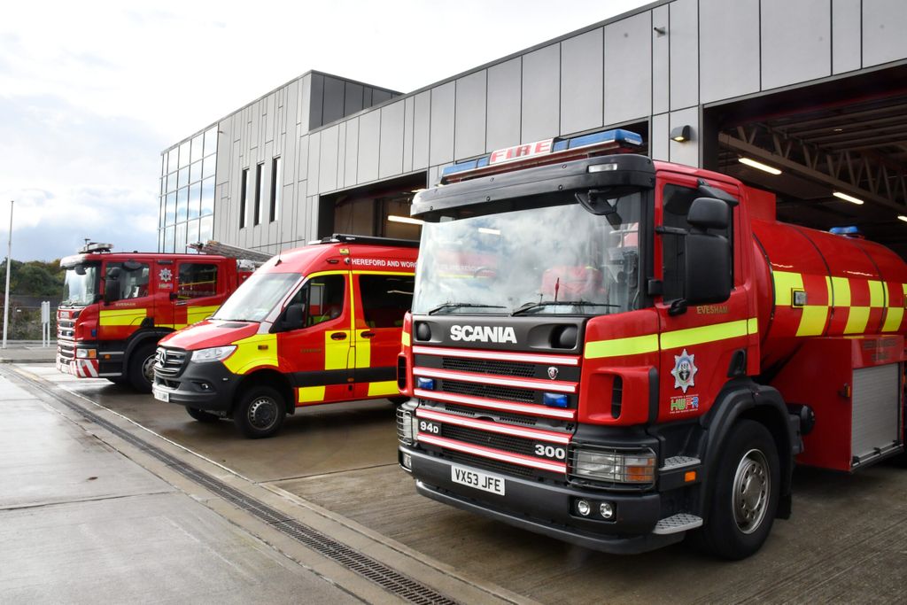 Evesham Fire Station.