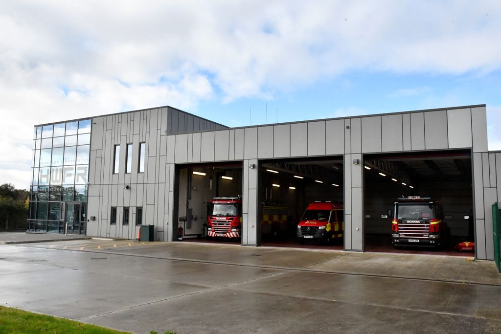 Image of Evesham Fire Station .