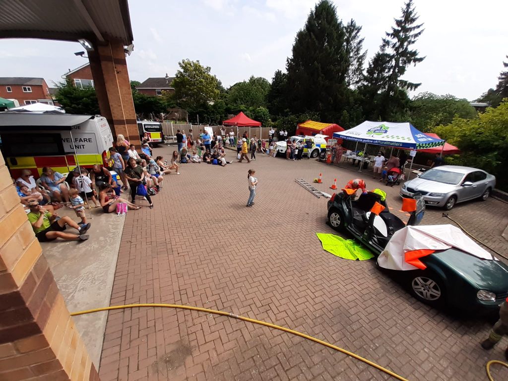 Tenbury Wells Fire Station hosts successful first joint open day with police