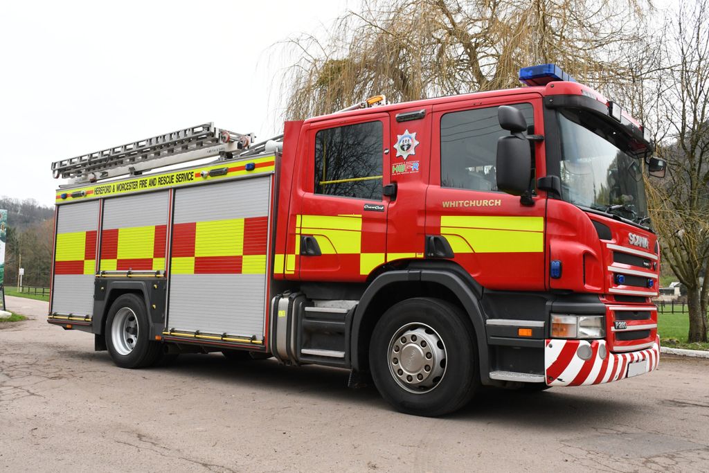 Scania fire engine.