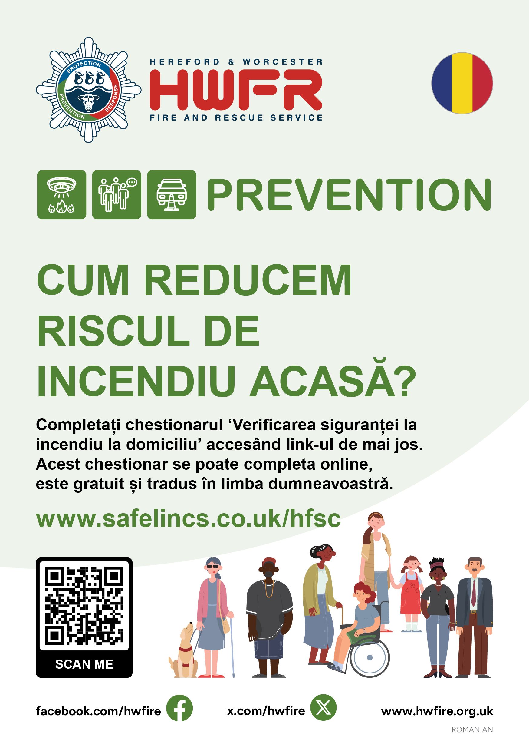 Romanian version of the 'How safe are you leaflet' - click to open it as a pdf