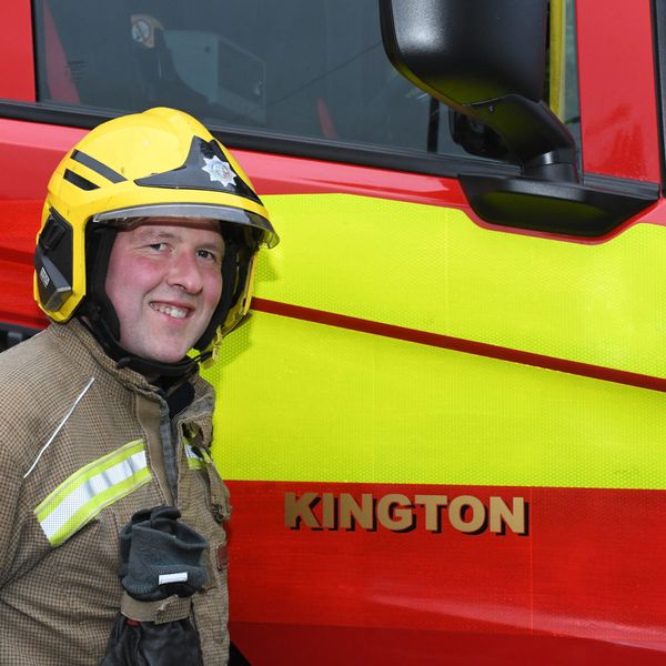 Crew Commander Mike Davies, Kington