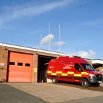 Ledbury Fire Station.