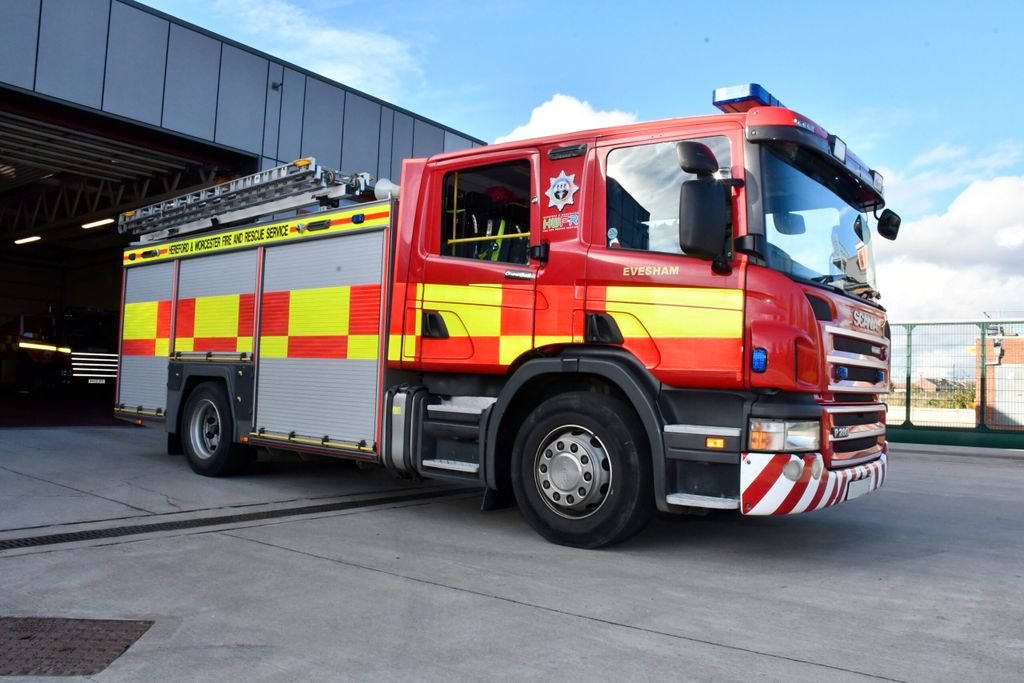 Scania fire engine.