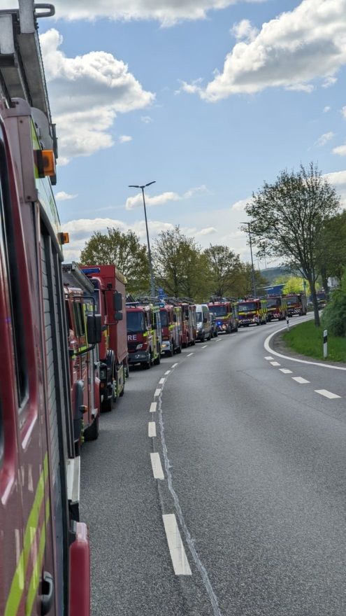 Second HWFRS fire engine delivered to Poland to support Ukraine firefighters